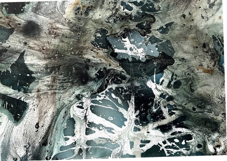 Márta Kucsora abstract painting