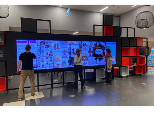 Magic Wall Exhibition - Step Into Stories exhibition